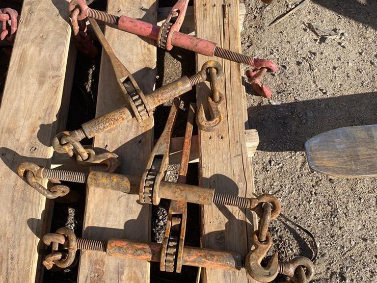 5 Ratchet Boomers Lot 311, Trucking Auction Casper, Wyoming, 6/16