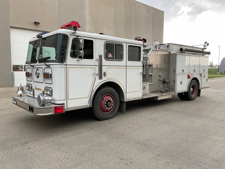 1990 SEAGRAVE JB50DH Y78255 Fire Truck Lot GD2202, Jun 22, 2022