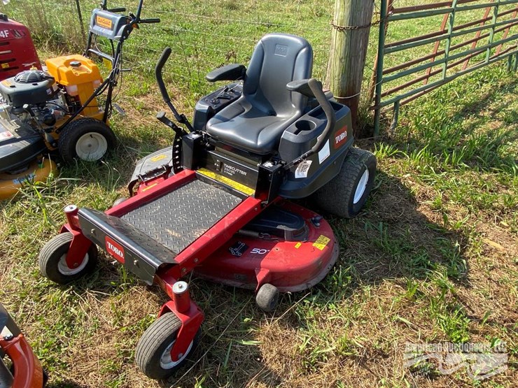 TORO Z5035 ZERO TURN MOWER Lot 32, Gigantic Quarterly Equipment