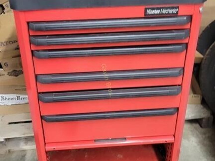 Master Mechanic tool chest Lot 1075, June Online Farm Consignment, 6