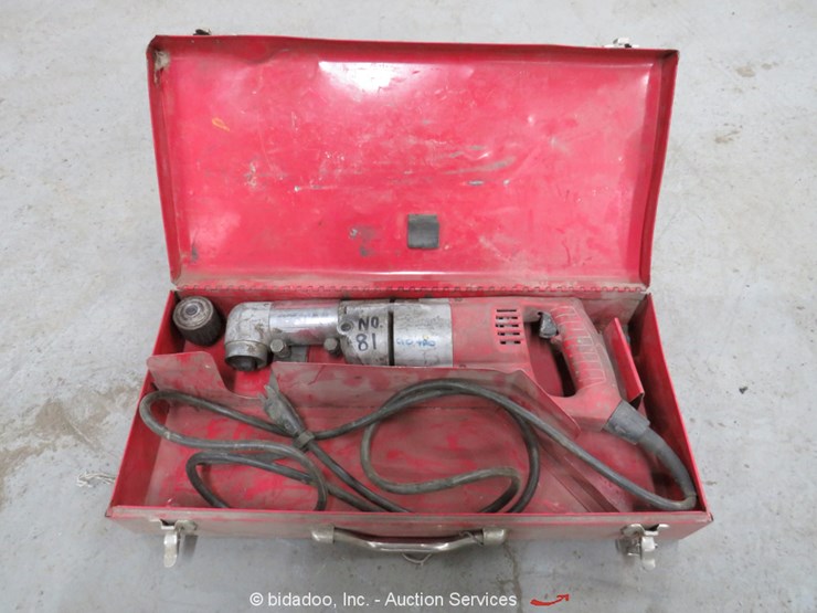 Milwaukee 1/2" Right Angle Drill Lot , Weekly Online Only Equipment