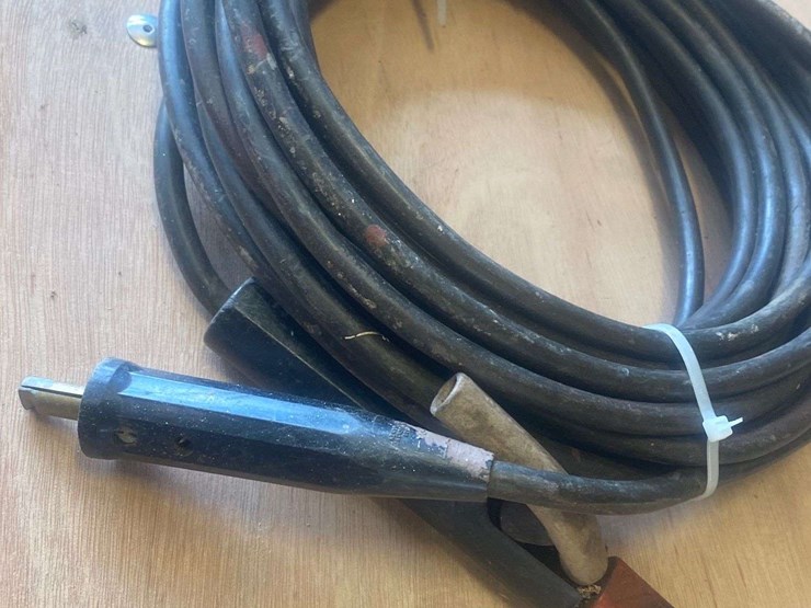 Welding leads Lot , Annual Equipment Consignment Auction, 6/25/2022