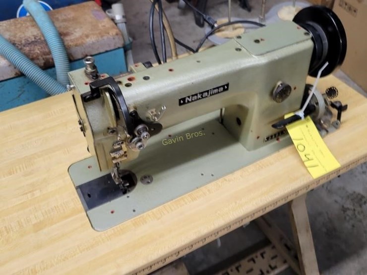 Nakajima Commercial sewing machine Lot 1041, June Online Farm