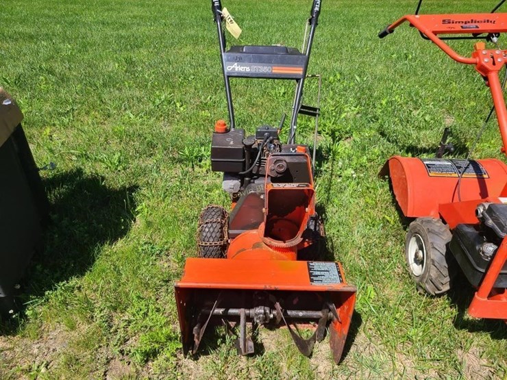 Ariens ST350 Snow Blower Lot 1841, June Online Farm Consignment,