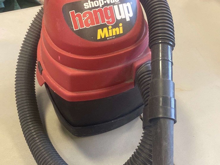 Hanging mini Shop Vac Lot , Annual Equipment Consignment Auction, 6