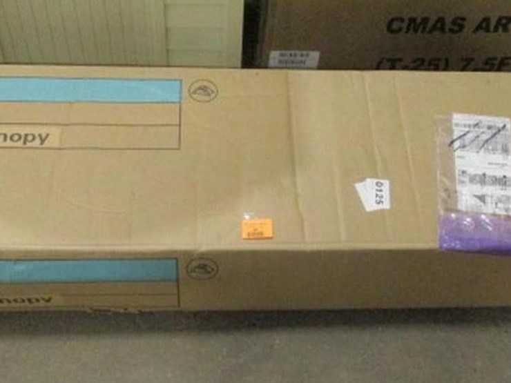 20' x 10' canopy - Lot #66, June Machinery, Outdoor, Tools, Silver and