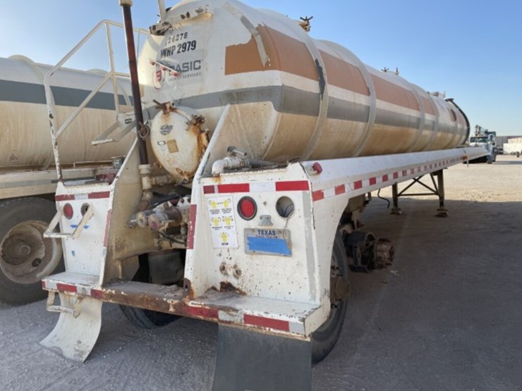 2008 PROCO 130BBL VACUUM TANKER TRAILER Lot 3044 BIG AUCTION JUNE 