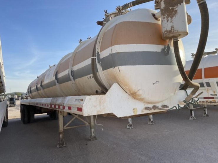 2007 PROCO 130BBL VACUUM TANKER TRAILER Lot 3051 BIG AUCTION JUNE 
