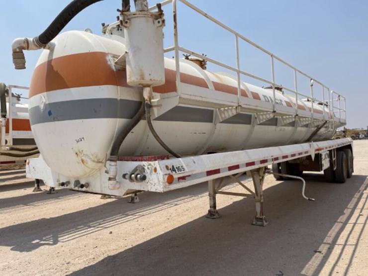 2007 PROCO 130BBL VACUUM TANKER TRAILER Lot 3049 BIG AUCTION JUNE 