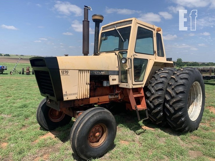 J I CASE 1270 Lot , Dane Trout Estate, 6/25/2022, North Texas