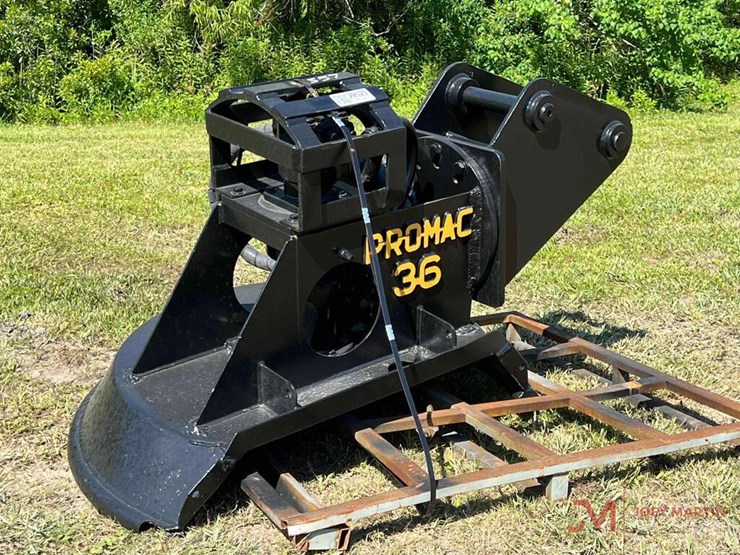 PROMAC HYDRAULIC BRUSH CUTTER EXCAVATOR ATTACHMENT Lot 5141, PANDLE