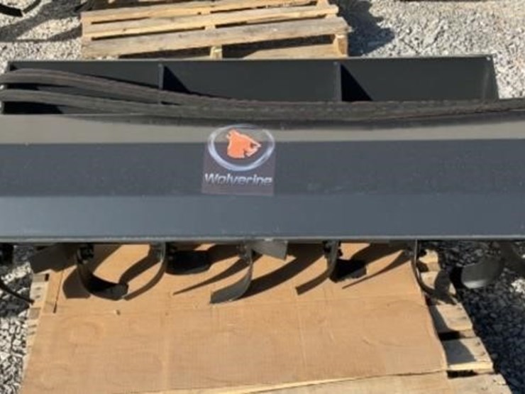 Wolverine 6' Tiller Skid Steer Attachment Lot 137z, June Monthly Day