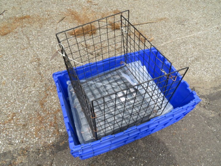 Varmint cages Lot 50, Summit Metro Parks Equipment Auction, 6/29