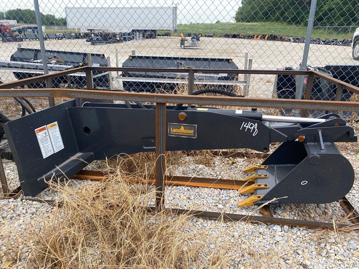 1498 • Land Honor Skid Steer Backhoe Attachment Lot 1498, Sexton