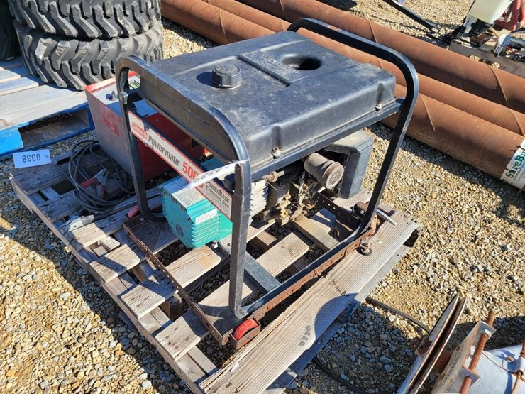 Coleman Powermate 5000 Portable Generator Lot 339, Stateline