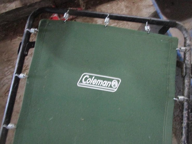 15602 • Coleman Ridgeline III Cot Lot 15602, Dozer, Excavator, Dump