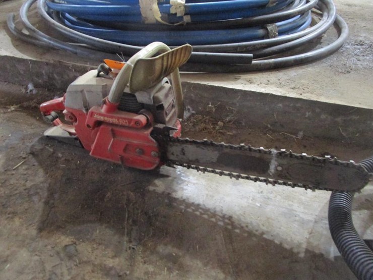 15608 • Jonsereds 621 Chainsaw Lot 15608, Dozer, Excavator, Dump