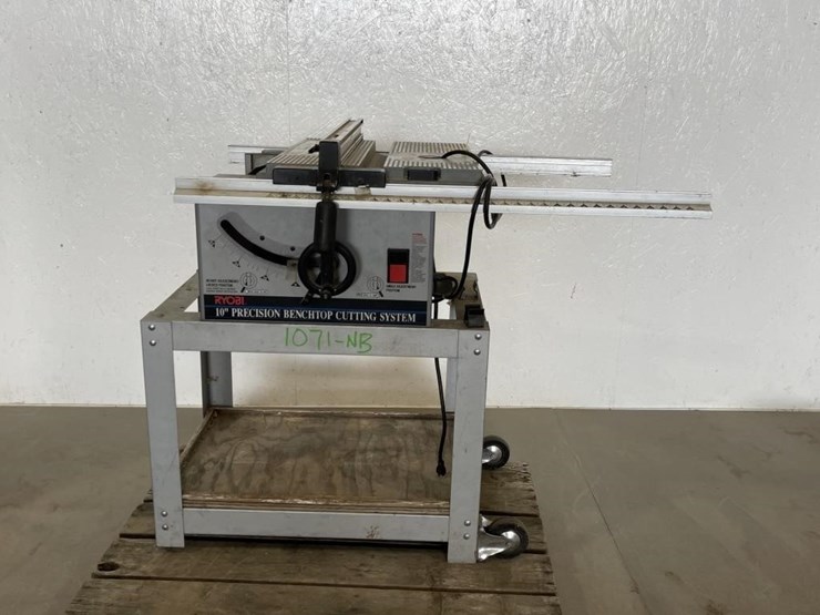 Ryobi 10 Table Saw Lot 1071 July Consignment Auction Day 2 717