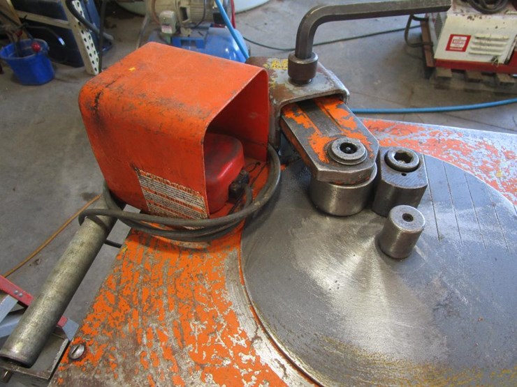 2635 • Heavy Duty Rebar Bender Lot 2635, Custom Concrete Compact