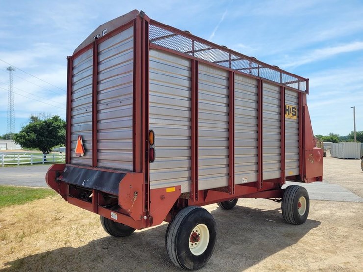 H&S HD 7+4 Open Top Chopper Box Lot 3373, Stateline Consignment