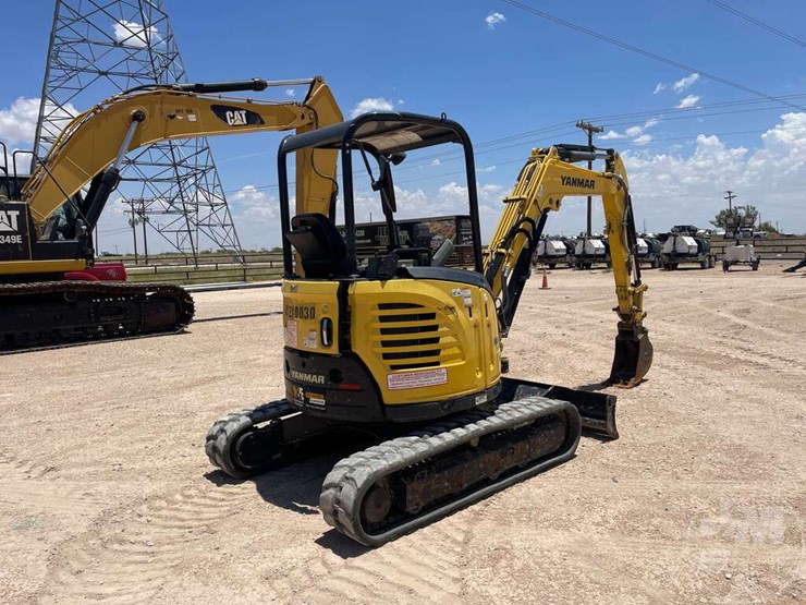 2017 YANMAR VIO356A Lot 658, PERMIAN BASIN ABSOLUTE AUCTION, 7/13