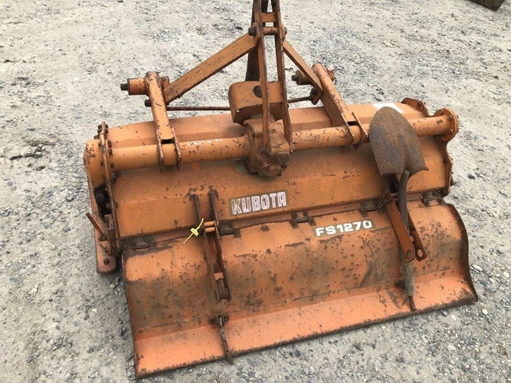 KUBOTA FS1270 Lot 1243, JULY CONSIGNMENT AUCTION DAY 1, 7/16/2022