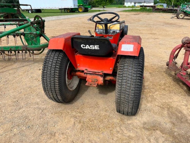 Case 444 lawn tractor runs Lot 225, JULY CONSIGNMENT AUCTION, 7/19