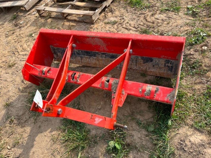 Farm Force box scraper (shanks in trailer Lot 304, JULY CONSIGNMENT
