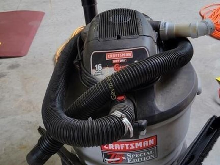 Craftsman 16 Gal. Shop Vac Lot 138, Tim and Maureen Burke, 7/21/2022