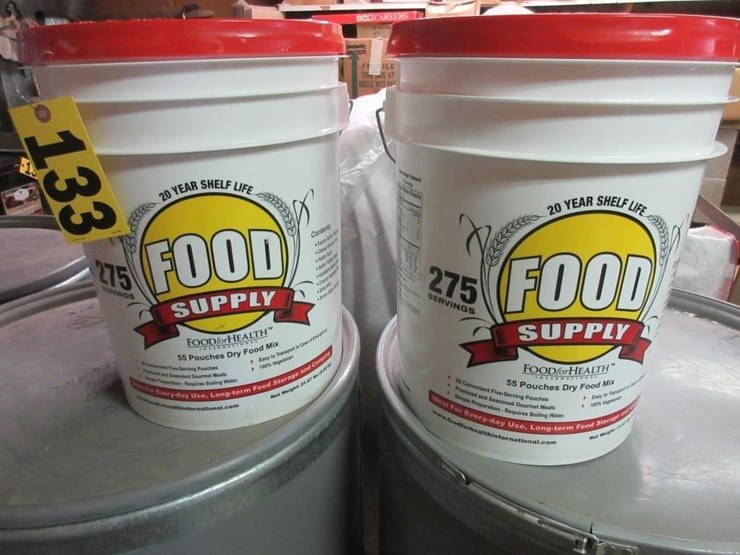 2 Food for Health International Food Supply Lot 133, Johnson Living Estate, 7/27/2022