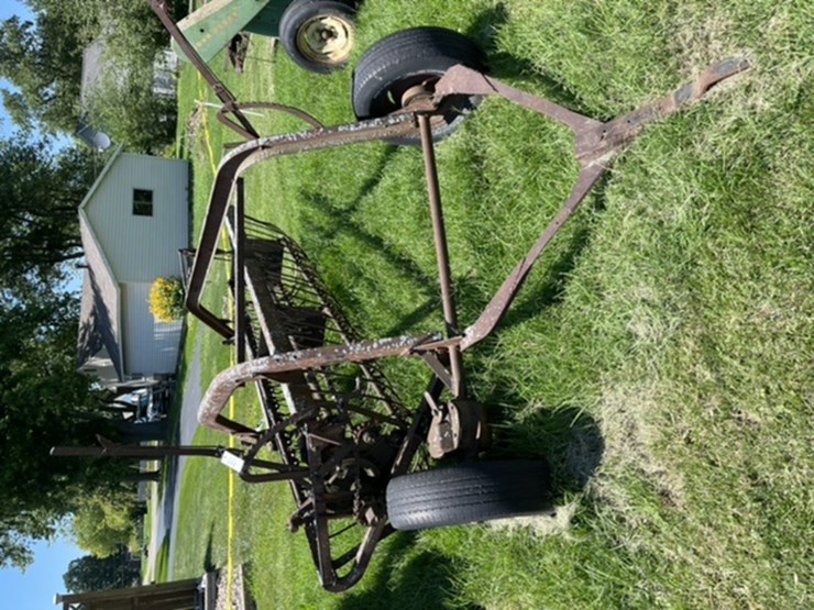 David Bradley Hay Rake Lot 10, Annual Summer Consignment Sale, 7/28