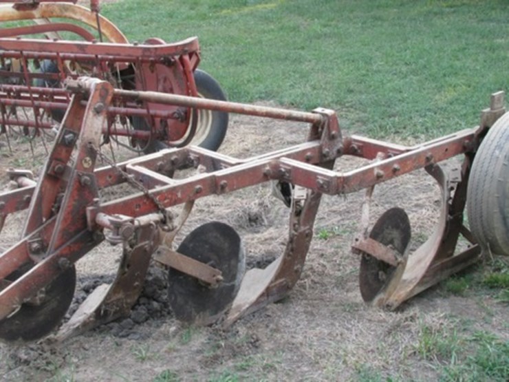 AC Snap Coupler 3 Bottom Plow Lot 16, Annual Summer Consignment Sale