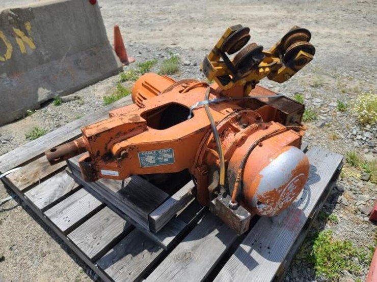 Cable King 1001L 5Ton Electric Hoist Lot 2104, August 2022 Farm