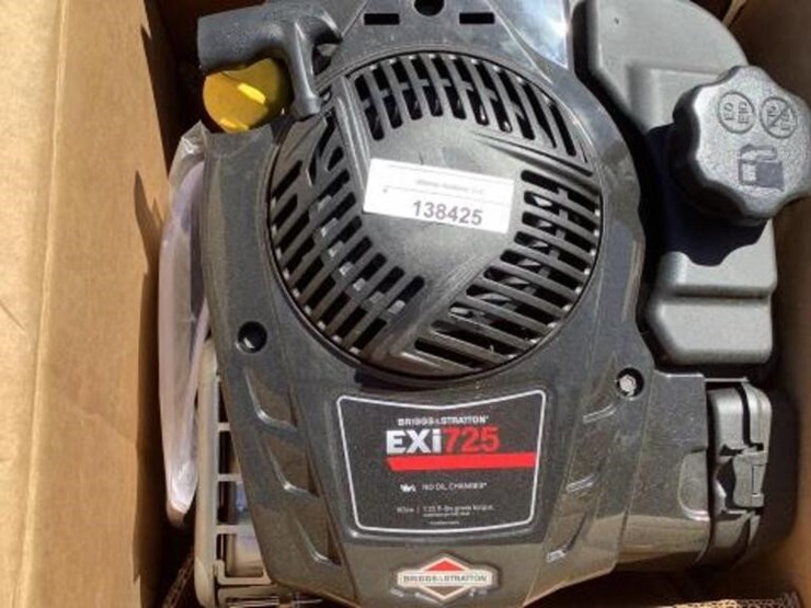 Unused Briggs & Stratton EXi725 163CC Motor Lot 3072, August 2022