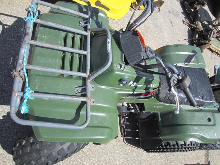 1999 KAWASAKI BAYOU 220 Lot 7704, August Neenah Consignment Auction