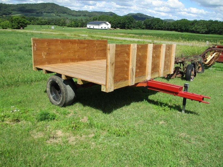 100 • 8'x87'' Homemade Trailer Lot 100, 2022 August Mondovi