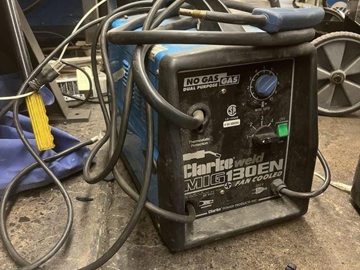 Clarke 130EN Mig Weld Lot 233, Montgomery Career & Technology School