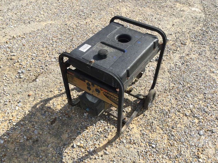 COLEMAN POWERMATE WATTS 6000 PORTABLE GENERATOR Lot 287851, LATE