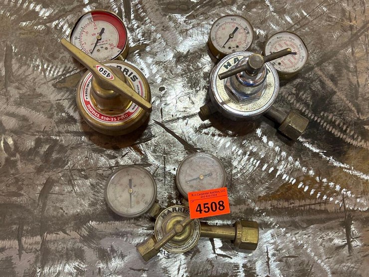 Harris Torch Gauges Lot 4508, Elite Towers Online Auction, 8/16/2022
