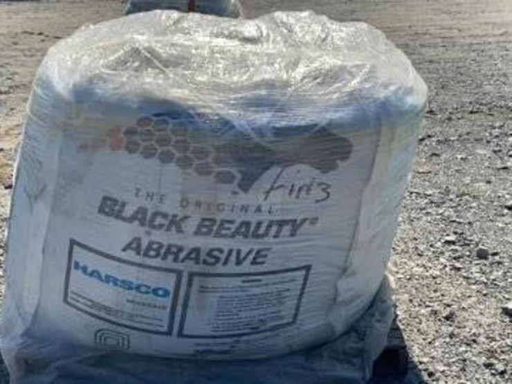 Black Beauty Abrasive 4,000lb Lot 2414, August 2022 Farm & Heavy