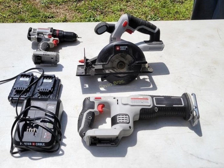 Porter Cable 20V Sawzall, Sawzall & Lot 209, Sandra Fanta ATV