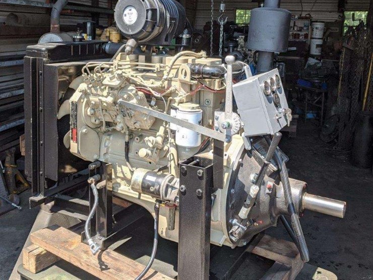 2581A • Cummins 4 Cyl Diesel Lot 2581A, Day 2 Bright Star August Virtual Consignment Auction