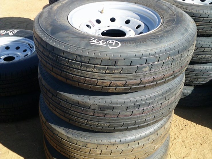 TRAIL QUEST 23580R16 TIRES W/ 8HOLE WHEELS Lot 366, Farm, Ranch