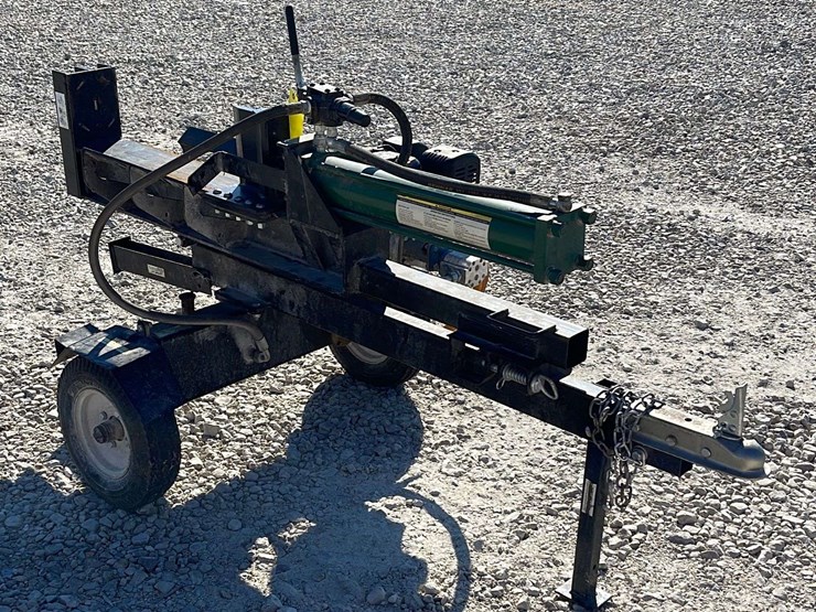 Forest King 22ton log splitter Lot 241, Summer Online Equipment