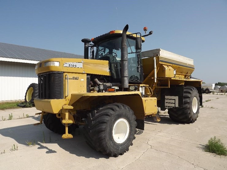 2003 AgChem TerraGator 8104 4Wheel Floater Dry Fertilizer Spreader Lot GY3623, Aug 24