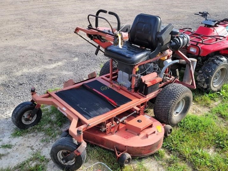 Convertible Zero Turn Lawn Mower Lot 338, August Farm Consignment, 8