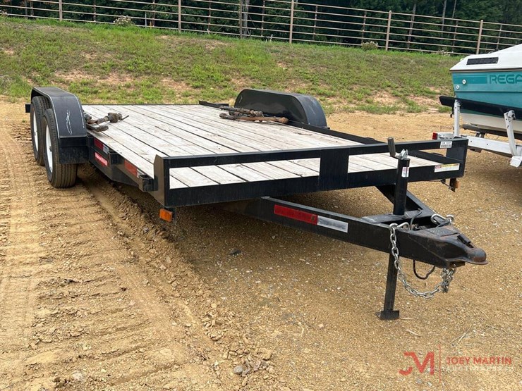 LARIMORE 16' DUAL AXLE TRAILER Lot 15337, RING ONE WEST GA HEAVY EQUIPMENT PUBLIC AUCTION, 8