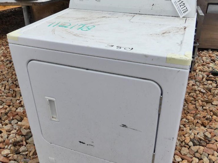 ADMIRAL GAS DRYER Lot 380, Ring 2 Summer Lake Country Contractors