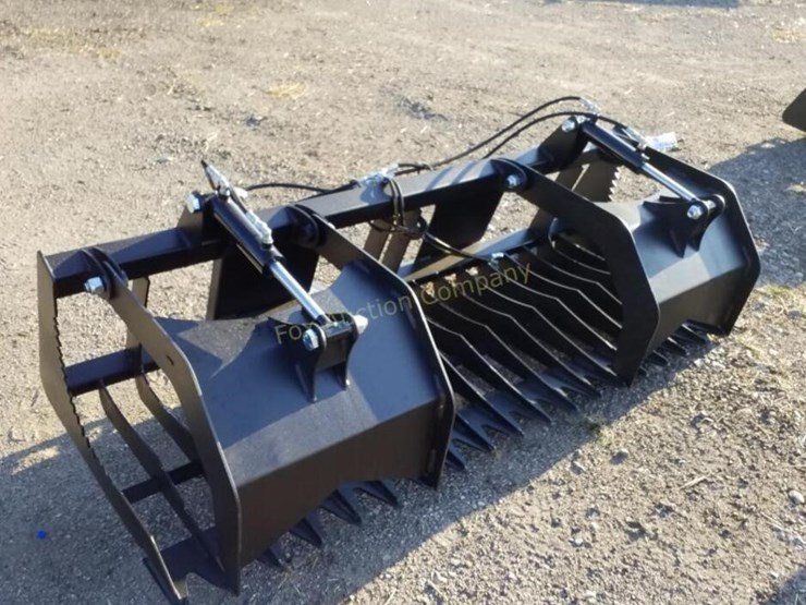 85" Grapple Bucket for Skid Steer Lot 543, Fall Machinery 2022, 8/26