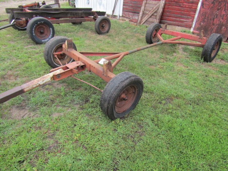 866. Factory Four Wheel Farm Wagon Lot 866, Large Upsala MN Farm